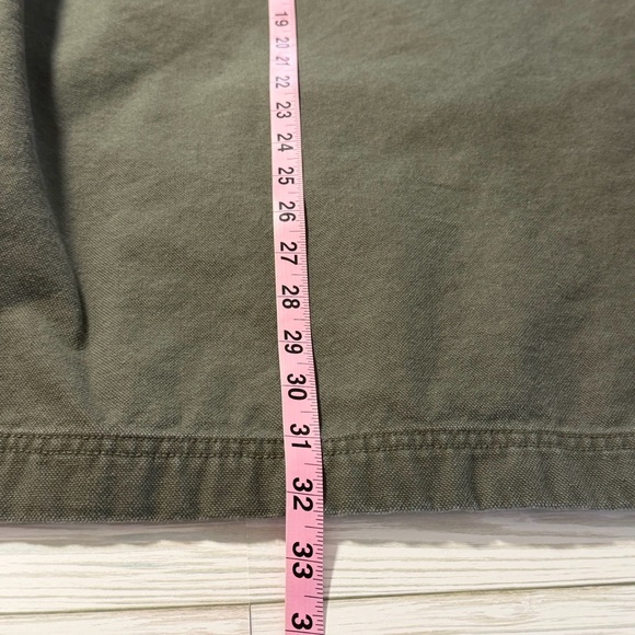 L.L.Bean Barn Coat Jacket Mens XXL Green Chore Flannel Plaid Lined Cotton Canvas - Picture 13 of 13